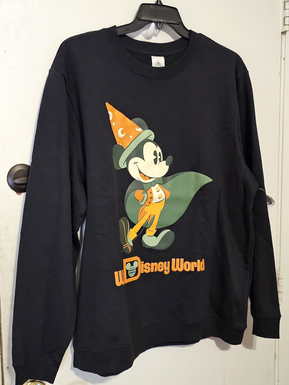 Walt Disney World Mickey Mouse Halloween Crewneck Sweatshirt, XL